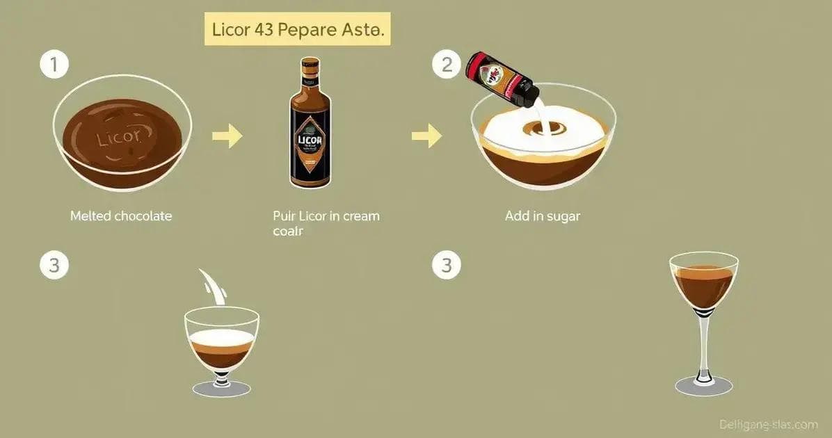 Método de Preparo do Licor 43 Chocolate
