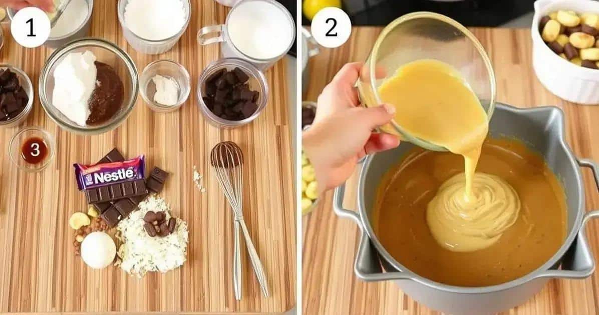 Método Preparativo: Delícias com Barra de Chocolate Nestlé