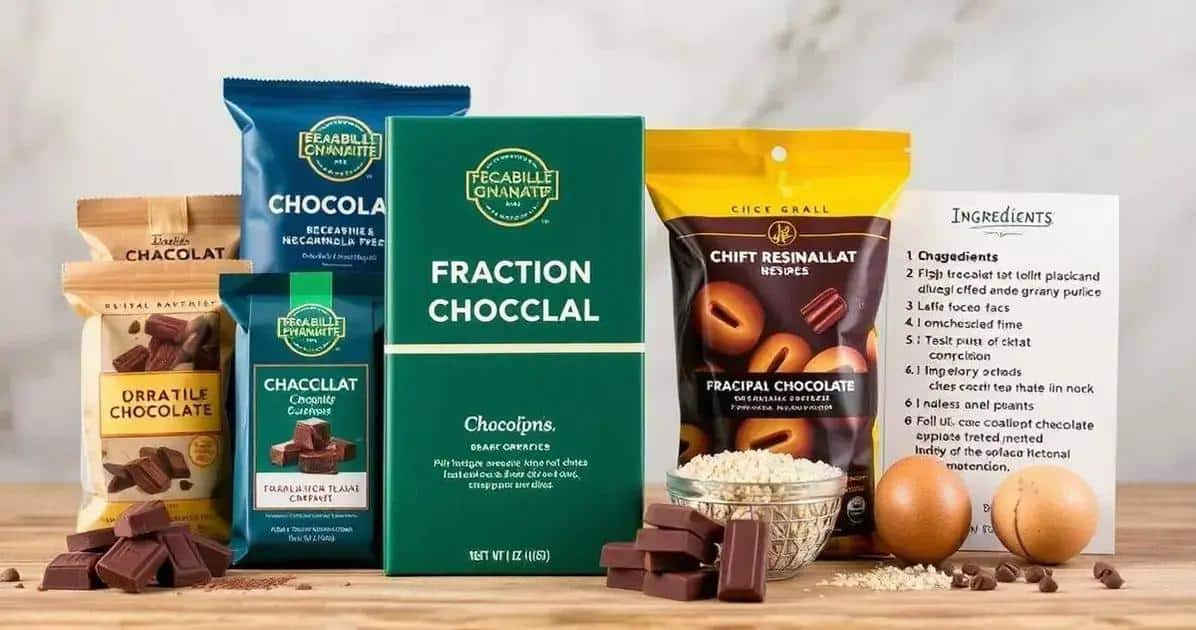 Onde comprar chocolate fracionado de qualidade com o melhor custo-benefício
