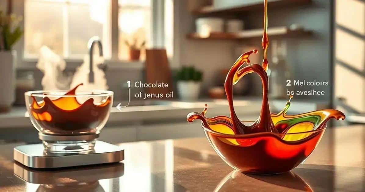 Preparando o Chocolate para a Decoração