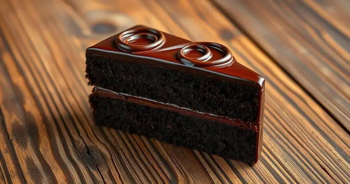 Receita: Bolo de Chocolate com Chocolate Nobre