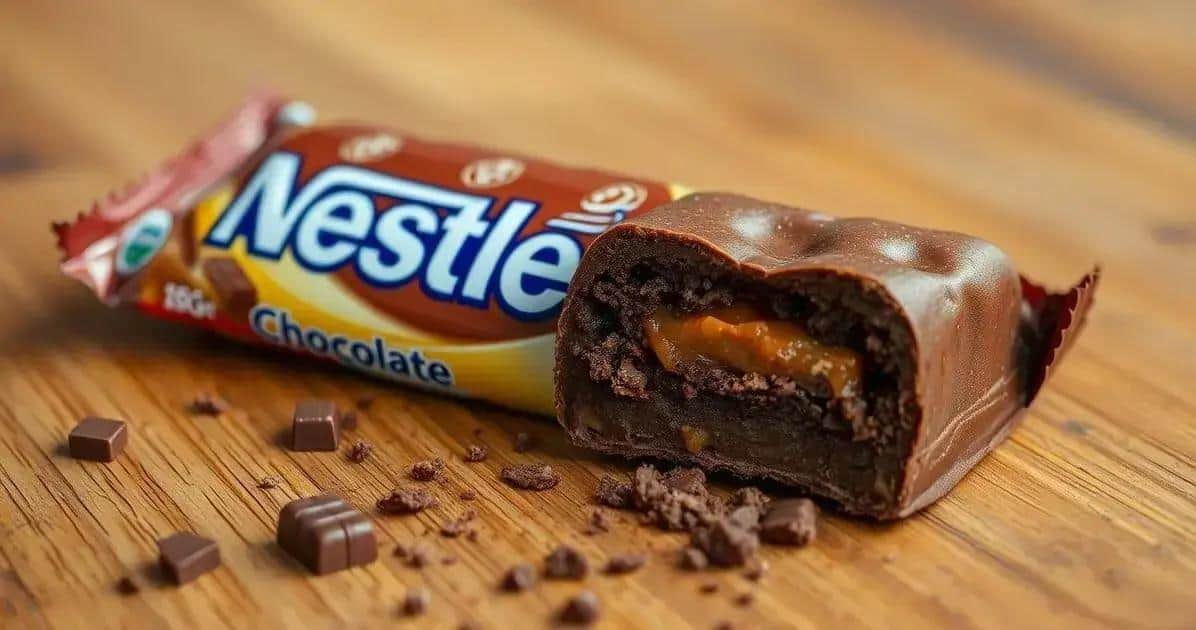 Receita de barra de chocolate Nestlé recheada: faça sua própria versão caseira