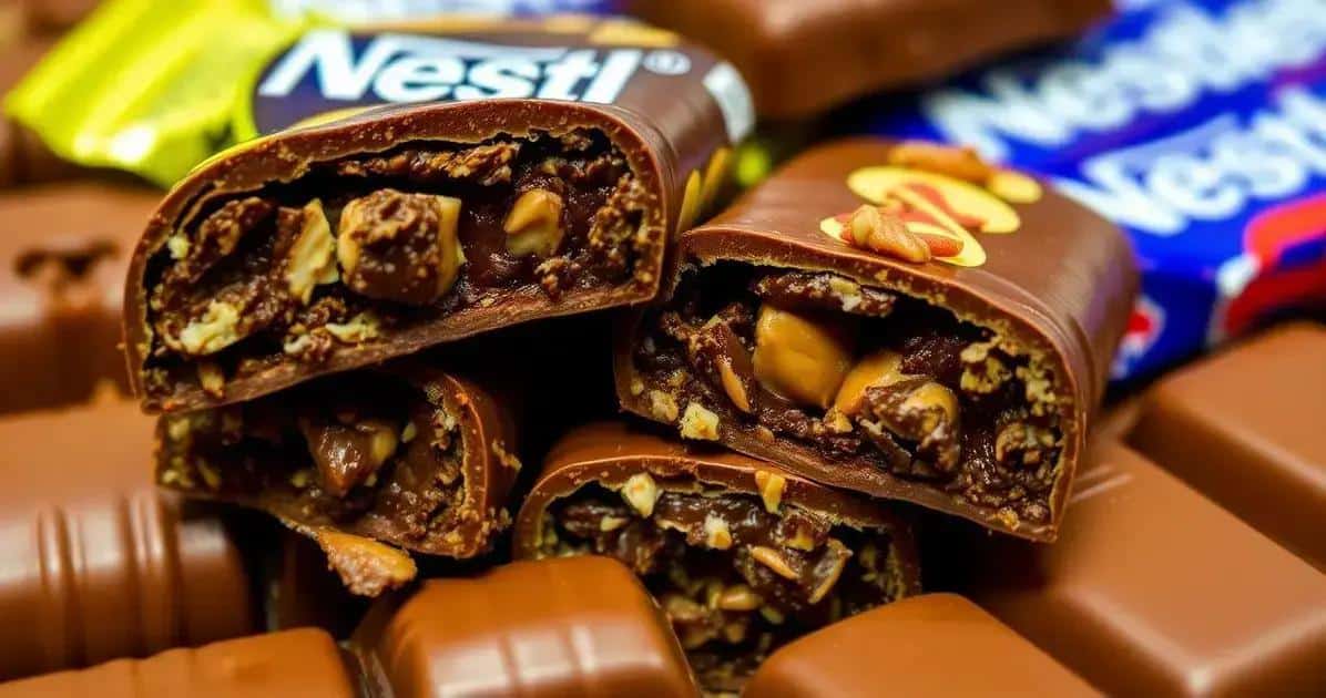 Receita de barra de chocolate Nestlé recheada: faça sua própria versão caseira