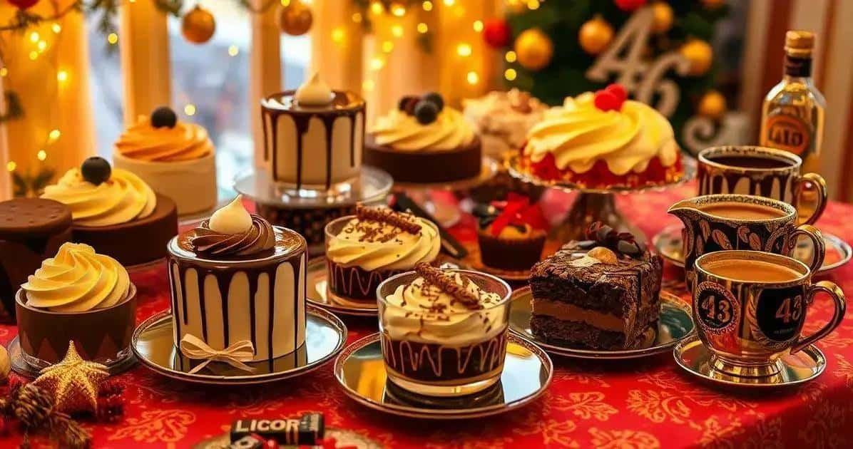 Receitas Variadas com Licor 43 e Chocolate