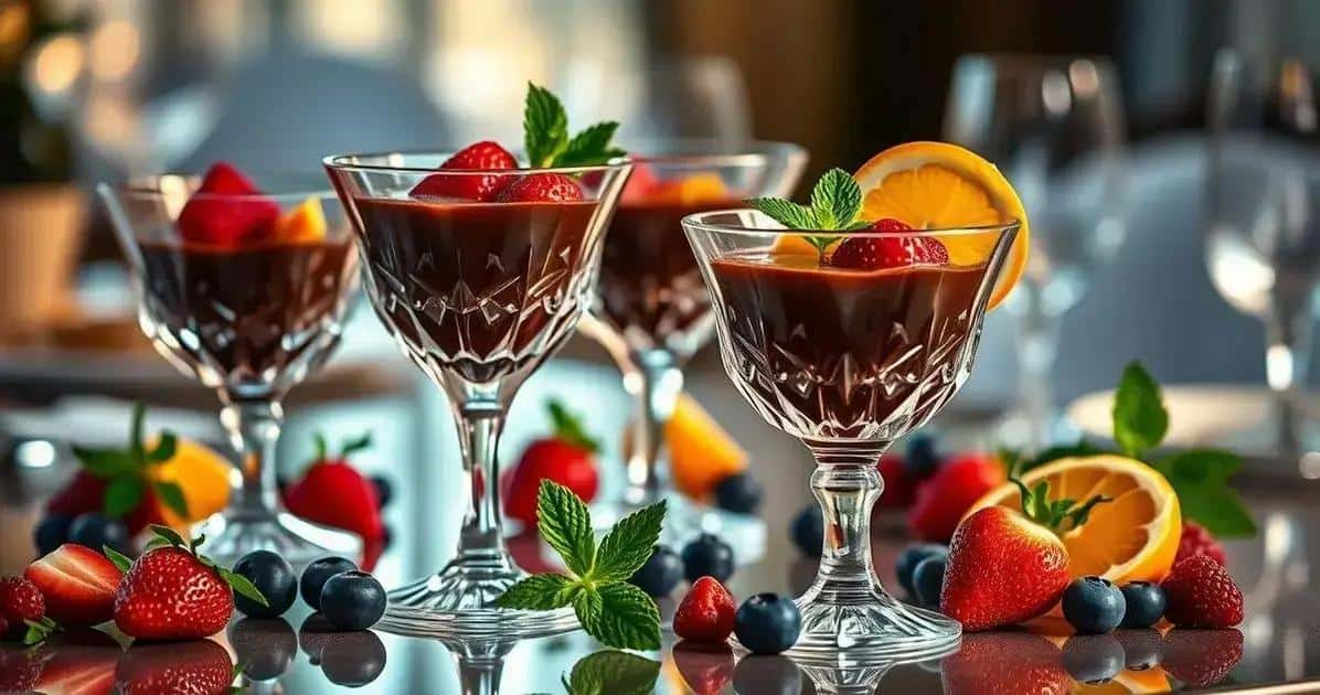 Sugestões de Apresentação com Licor 43 Chocolate