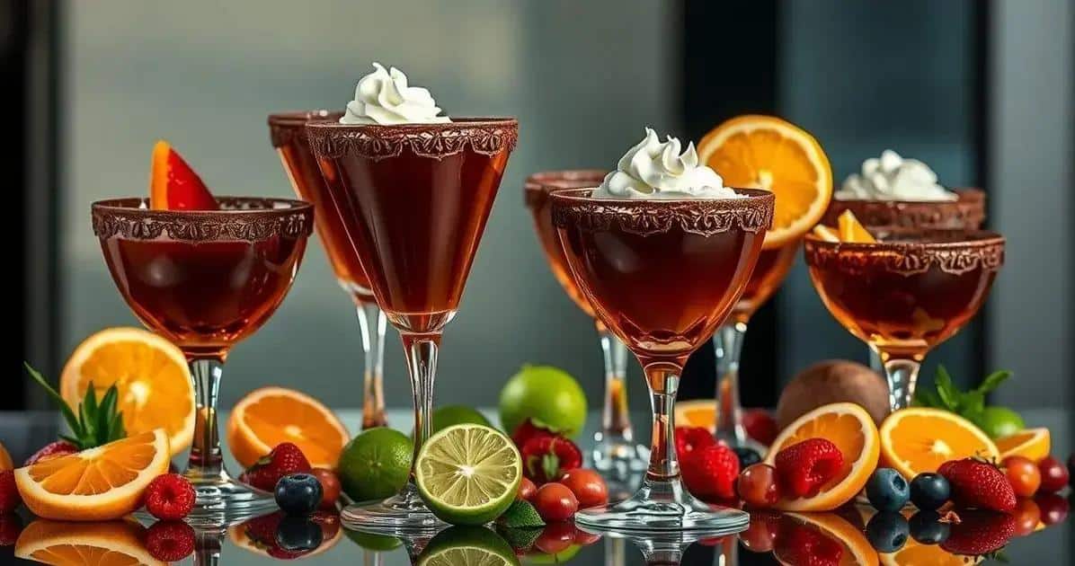 Sugestões de Apresentação das Bebidas