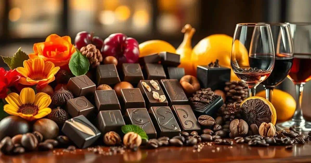 Sugestões de Harmonização com Chocolate Nobre
