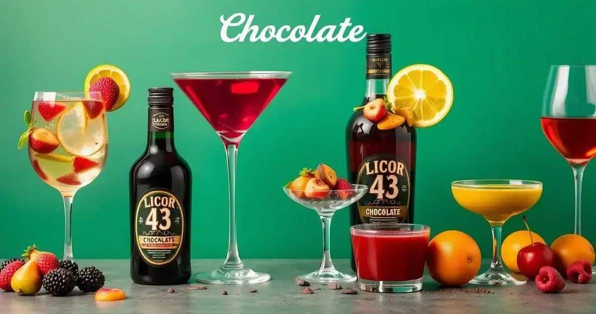Sugestões de Uso do Licor 43 Chocolate