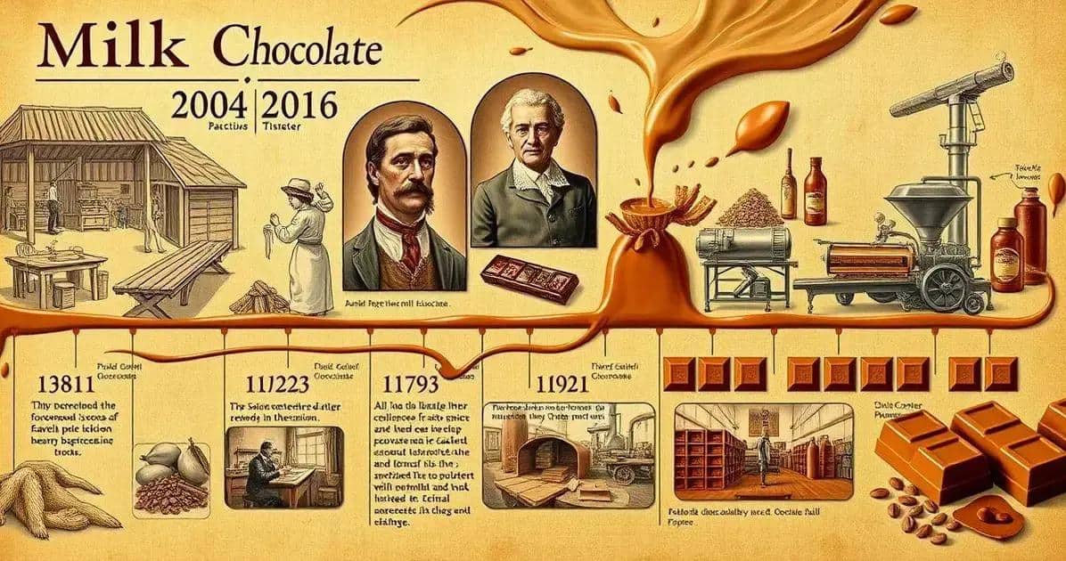 A História do Chocolate ao Leite