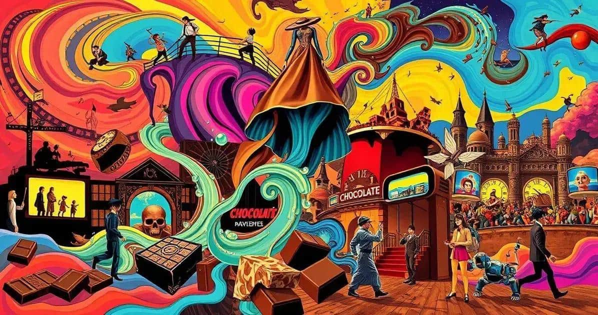 A Influência do Chocolate na Cultura Pop
