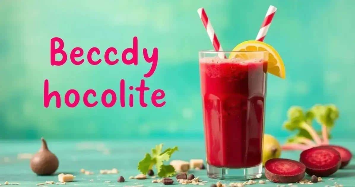 Achocolatado Cor de Amor: Beterraba & Cacau para Crianças