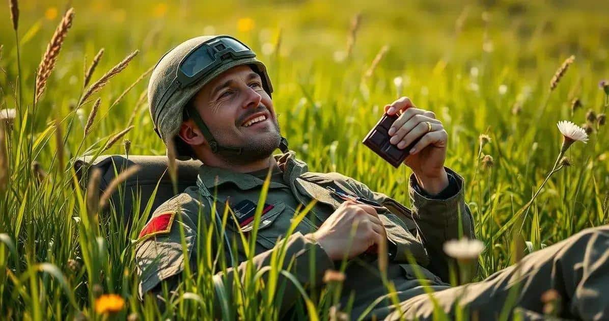 Barras de Batalha: O Papel do Chocolate nas Rações de Guerra