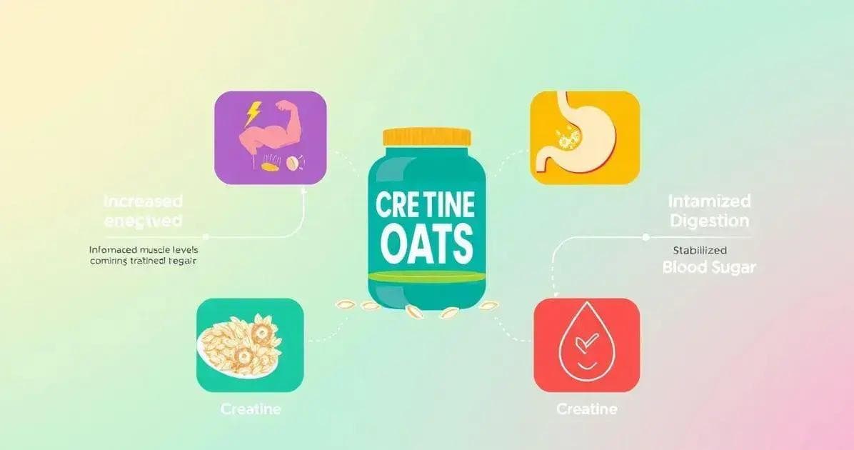 Benefícios da Creatina e Aveia