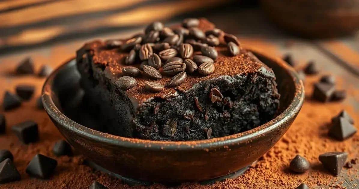 Brownie Alma do Grão: Nibs Crocantes Realçando o Sabor