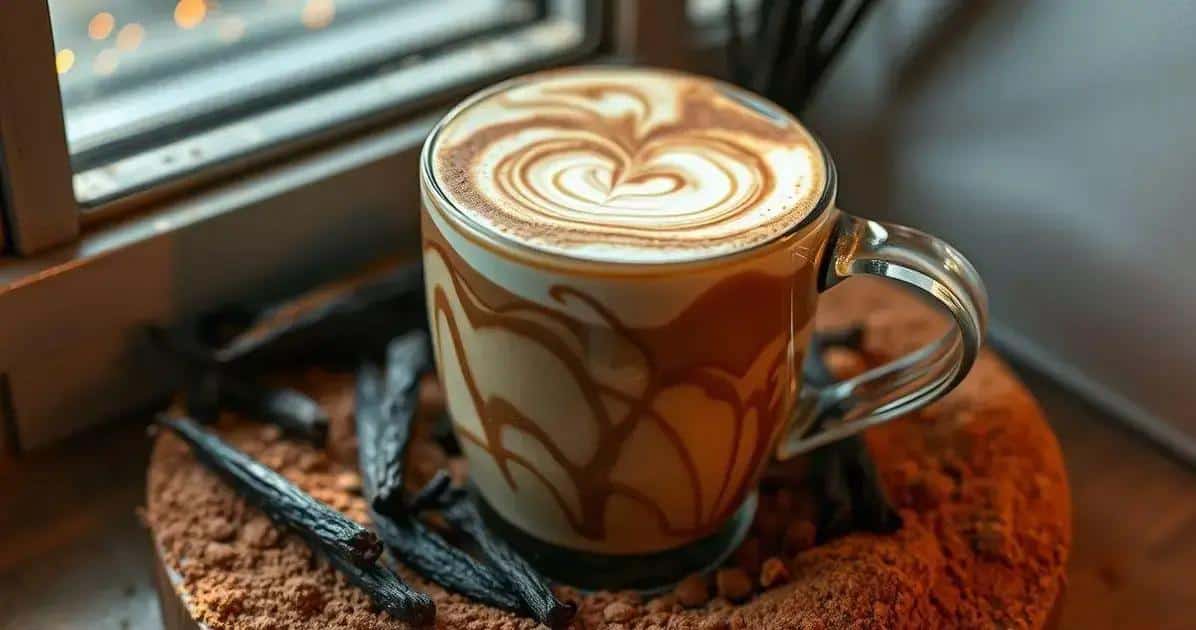 Cappuccino Vegan Sonho: Baunilha & Cacau Cremosos