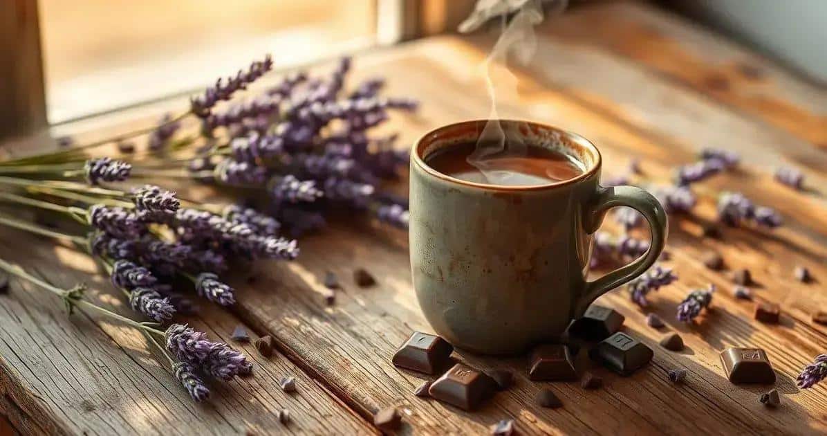 Chocolate Quente Aroma Provença: Lavanda & Conforto