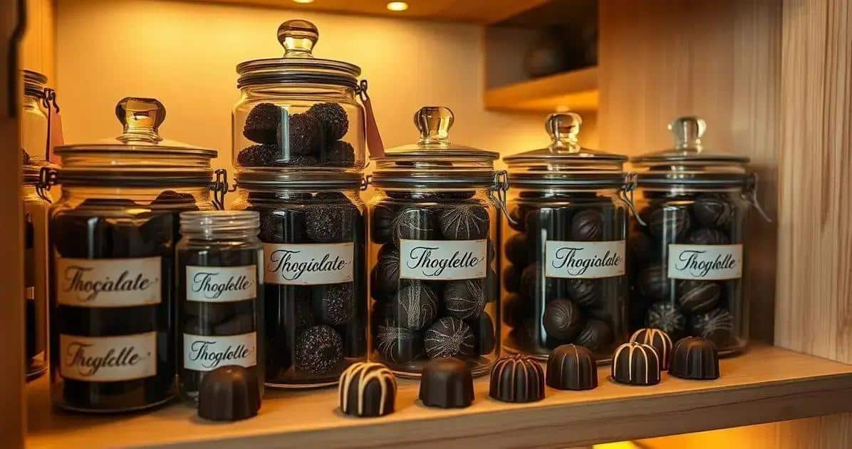 Como armazenar suas trufas