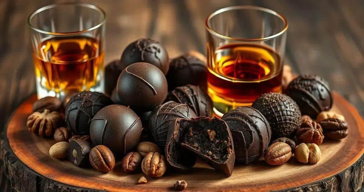 Como Harmonizar o Brigadeiro de Chocolate Meio Amargo com Whisky