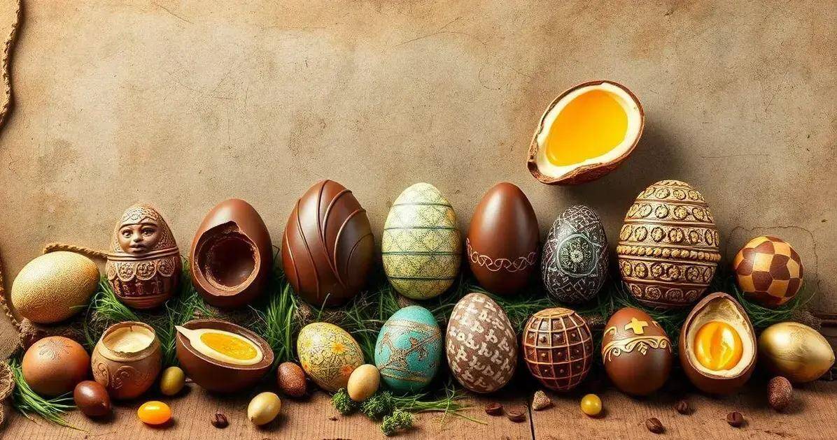 Curiosidades sobre a Evolução dos Ovos de Chocolate