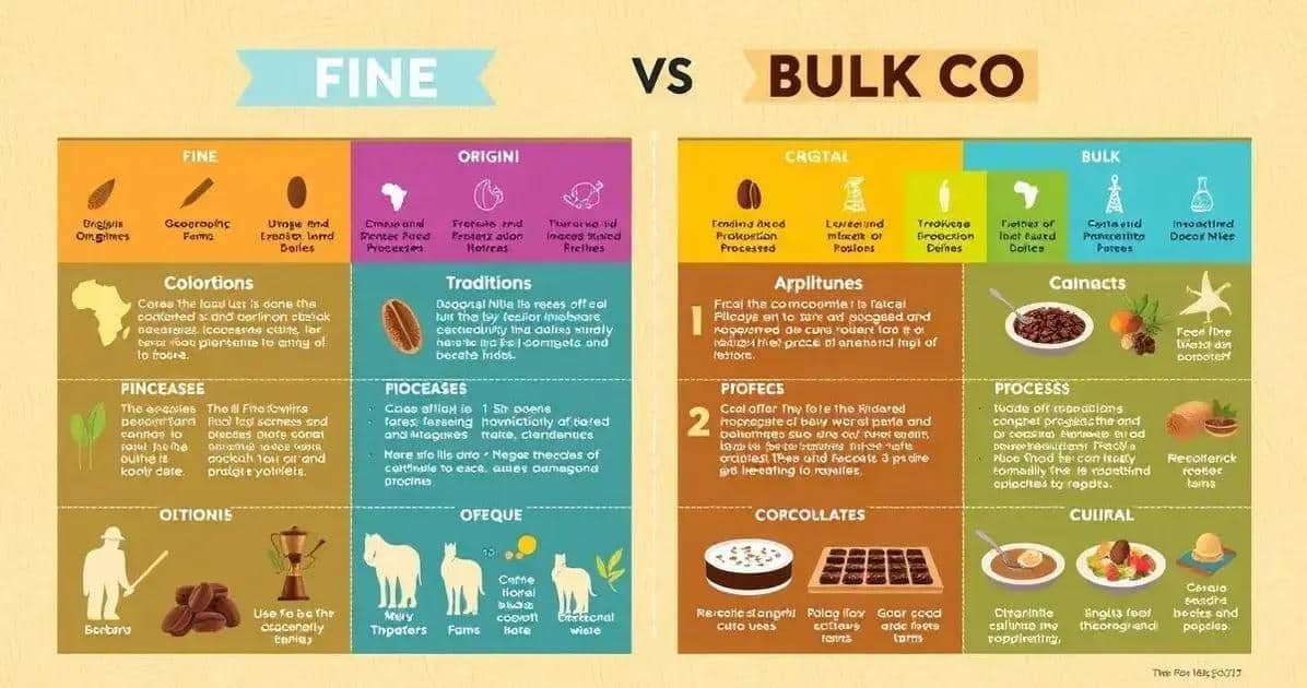 Curiosidades sobre Cacau Fino e Bulk