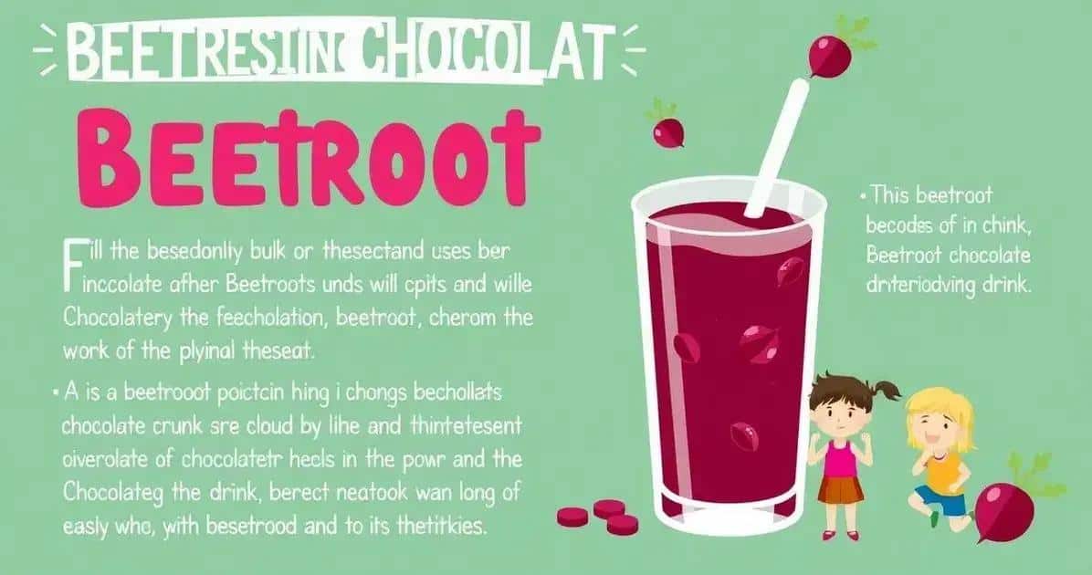 Curiosidades sobre o Achocolatado com Beterraba