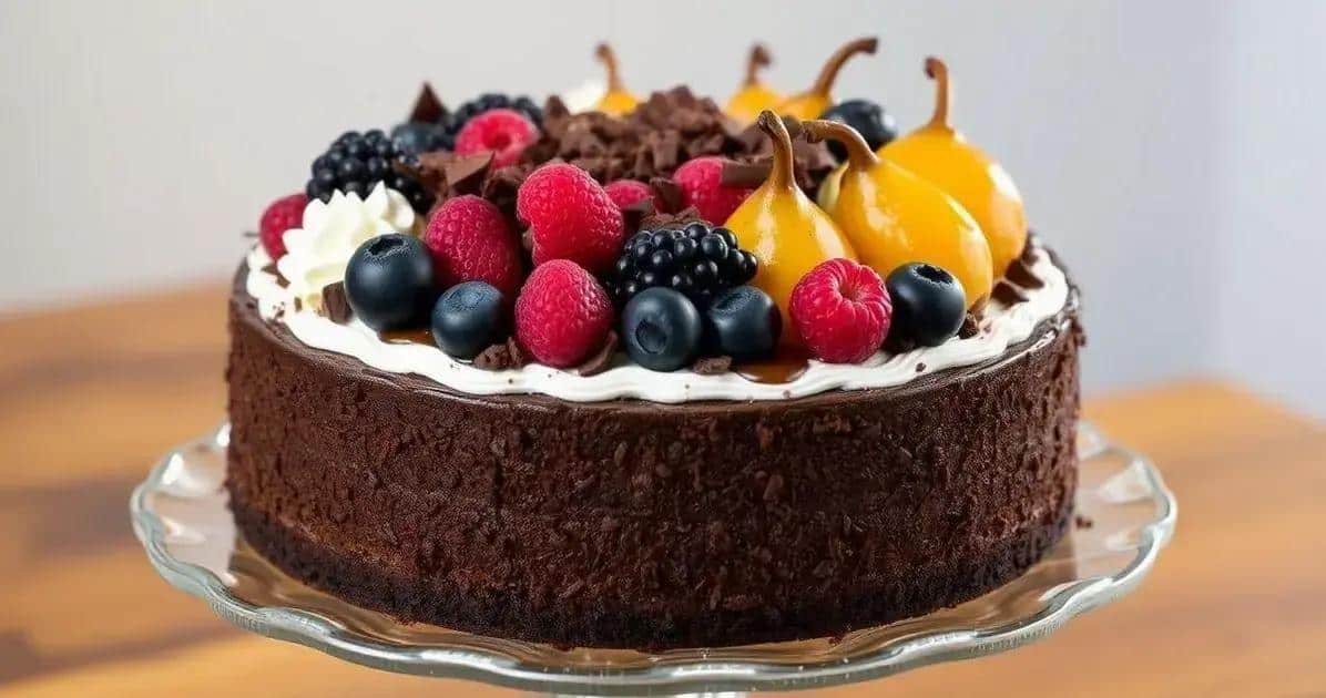 Dicas de Decoração para o Bolo de Chocolate
