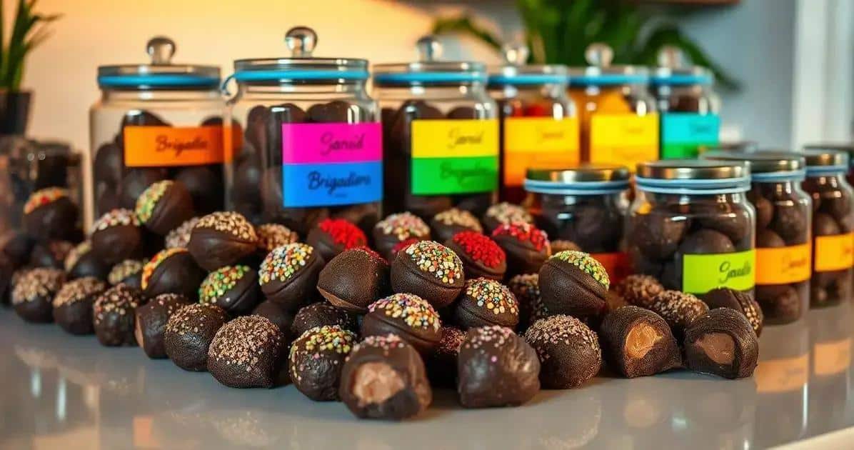Dicas para Armazenar o Brigadeiro