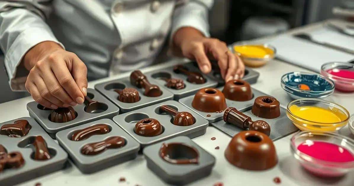 Dicas para Moldar Chocolates em Formato de Ferramentas