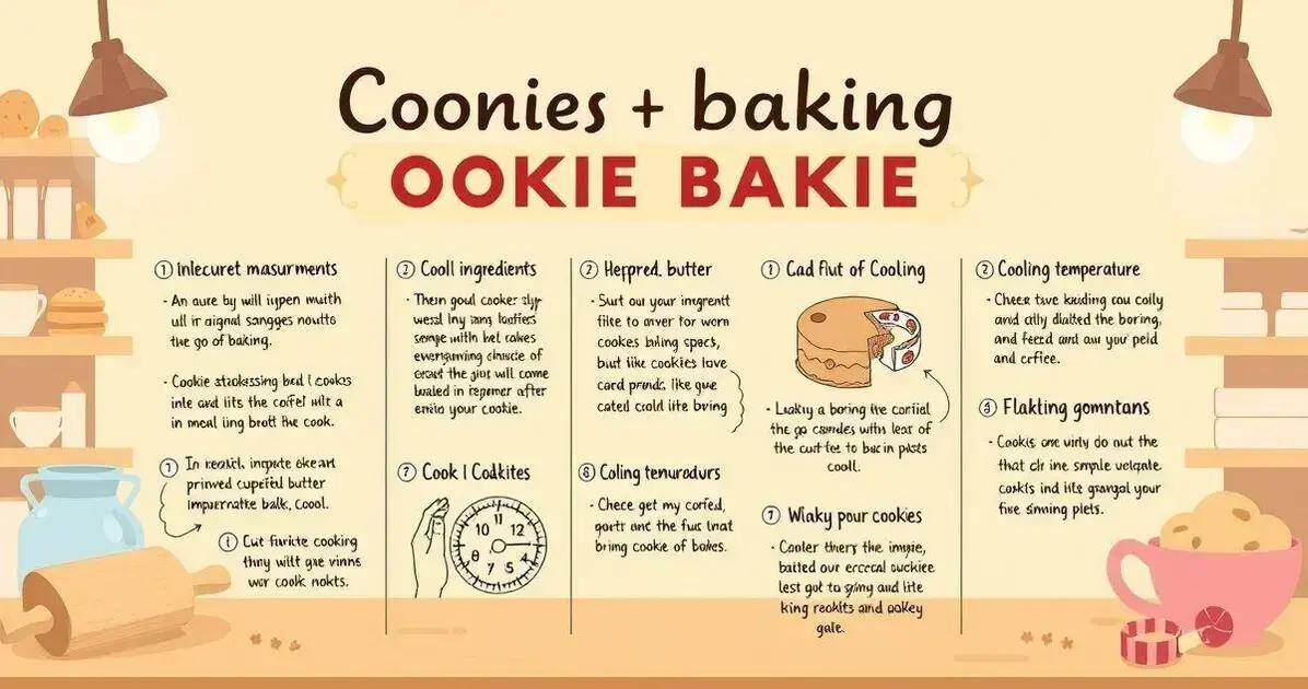 Erros Comuns ao Fazer Cookies e Como Evitá-los