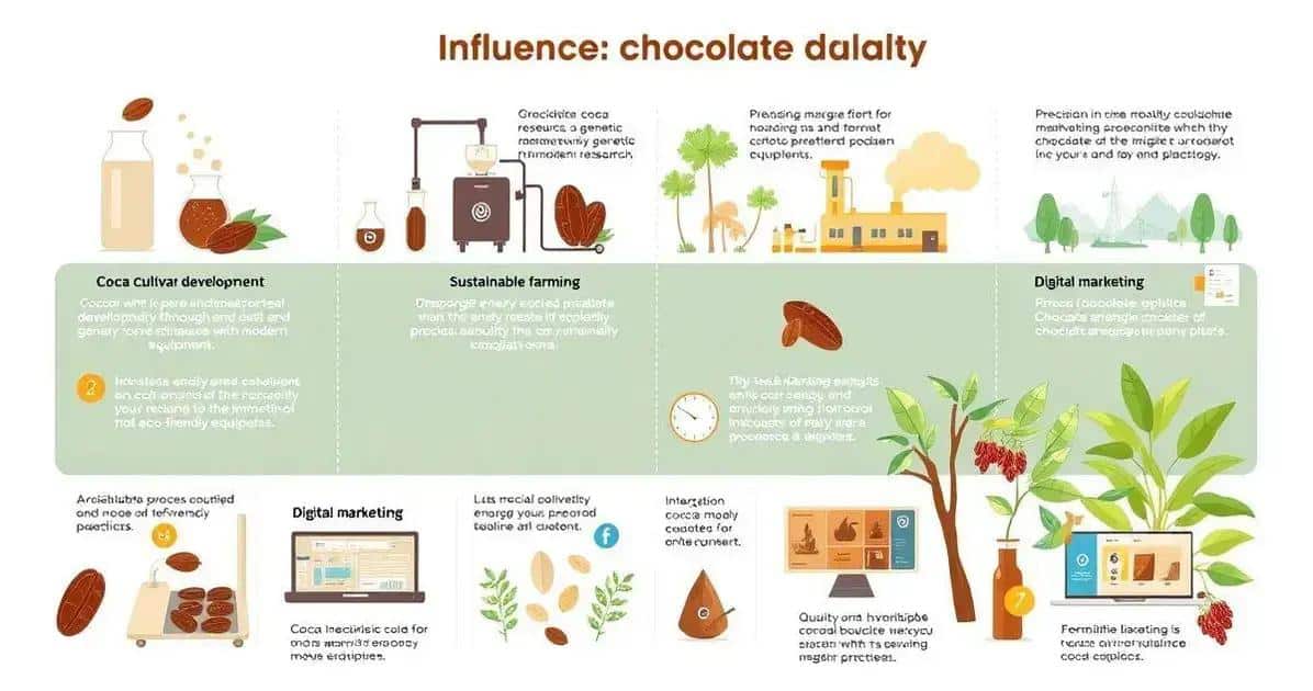Impacto da Tecnologia na Qualidade do Chocolate