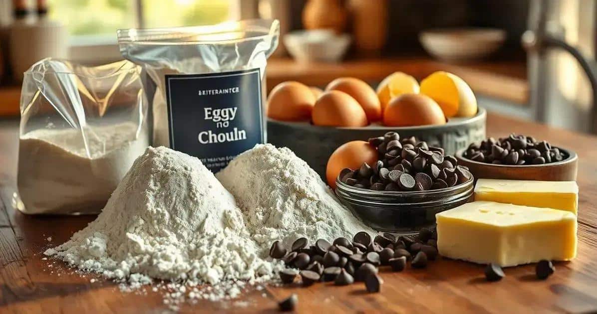 Ingredientes do Chocotone Artesanal