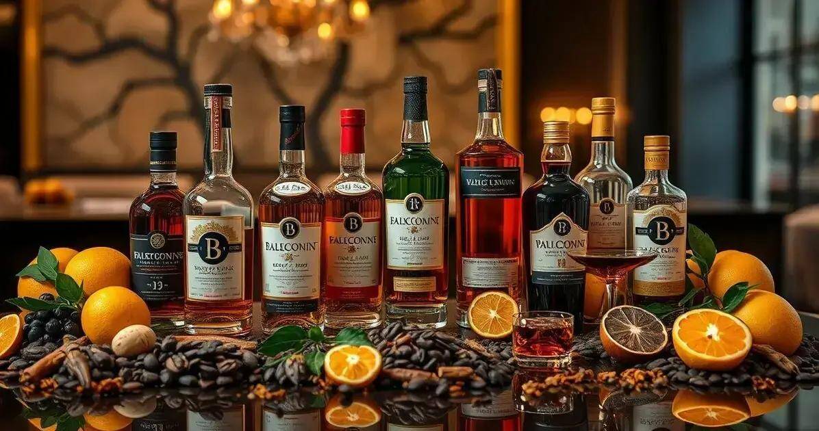 Ingredientes para Receitas com Bebidas Destiladas