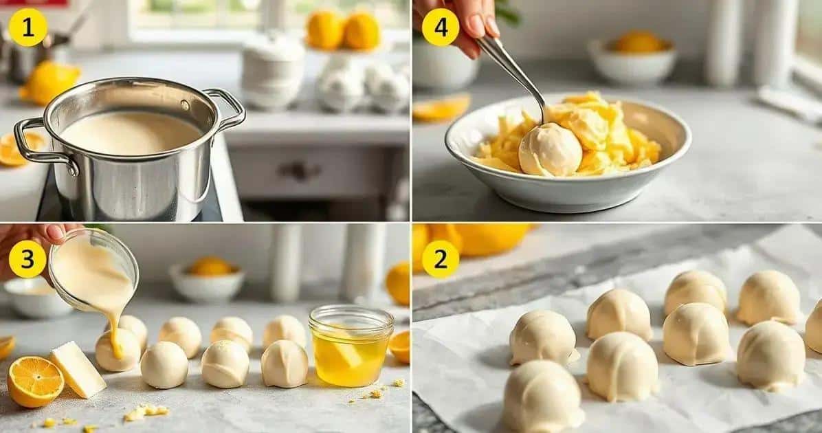 Método de Preparação das Trufas