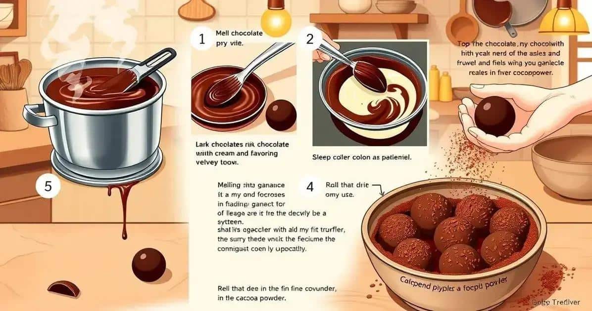 Método de Preparação de Trufas