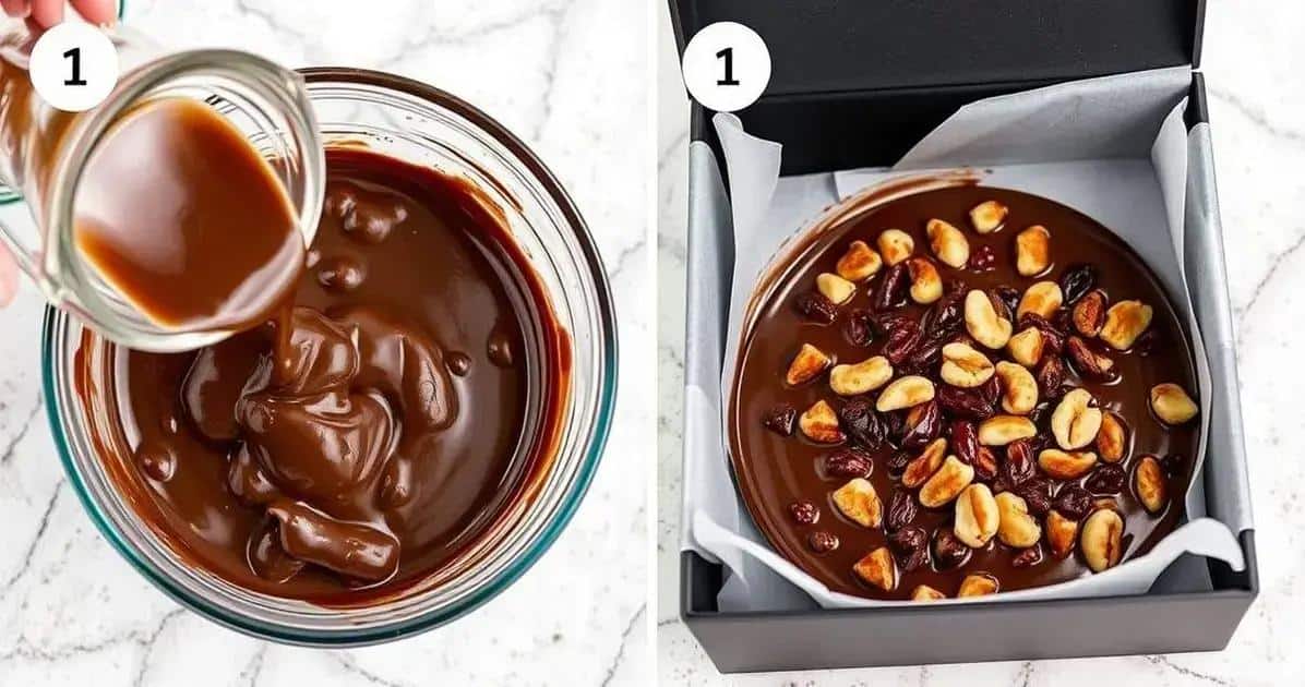 Método de Preparação do Presente com Chocolate