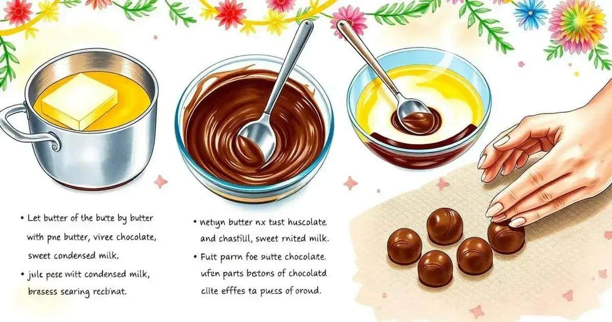 Método de Preparo do Brigadeiro Tradicional