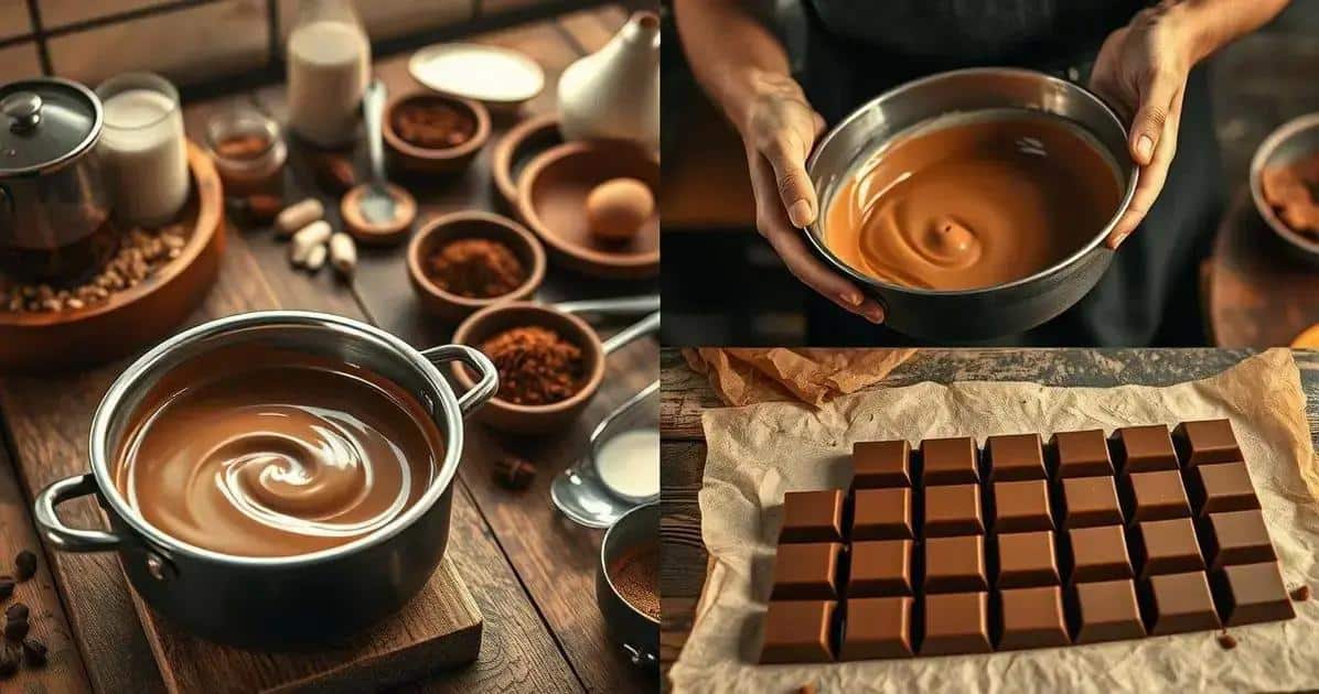 Método de Preparo do Chocolate ao Leite