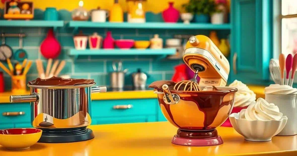 Métodos de Preparo de Receitas de Chocolate