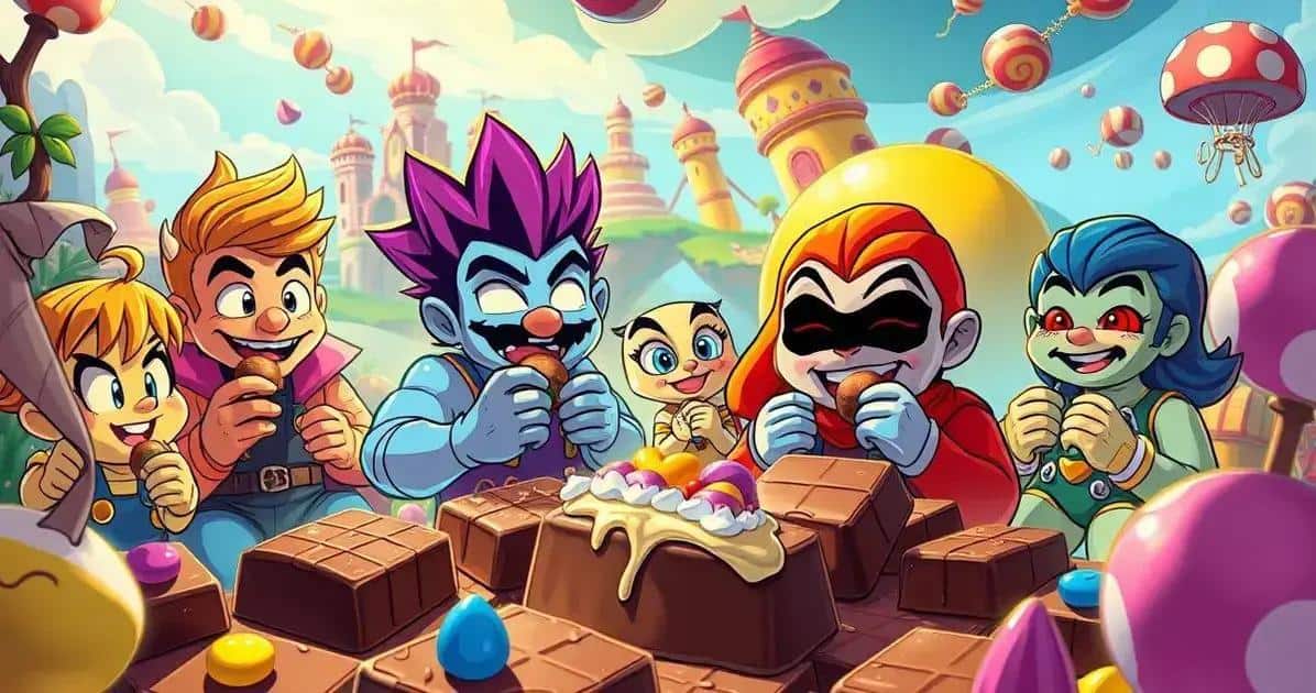 Power-Up de Cacau: Presença do Chocolate nos Games e na Cultura Pop