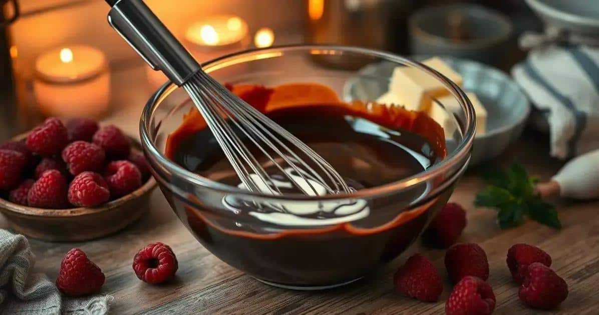 Preparando a Cobertura de Chocolate