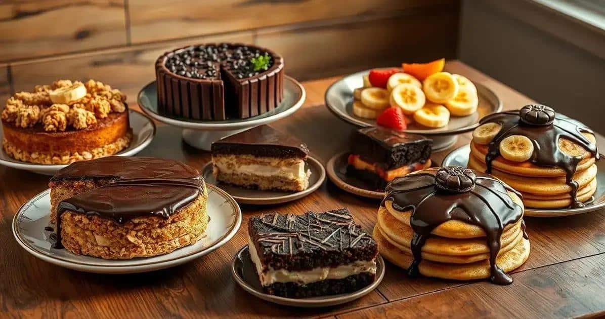 Receitas que combinam com a cobertura de chocolate vegana