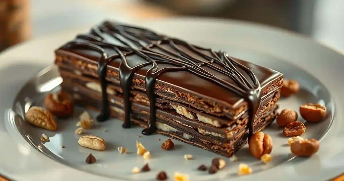 Tablete Croc Layer: Textura que Explode em Sabor