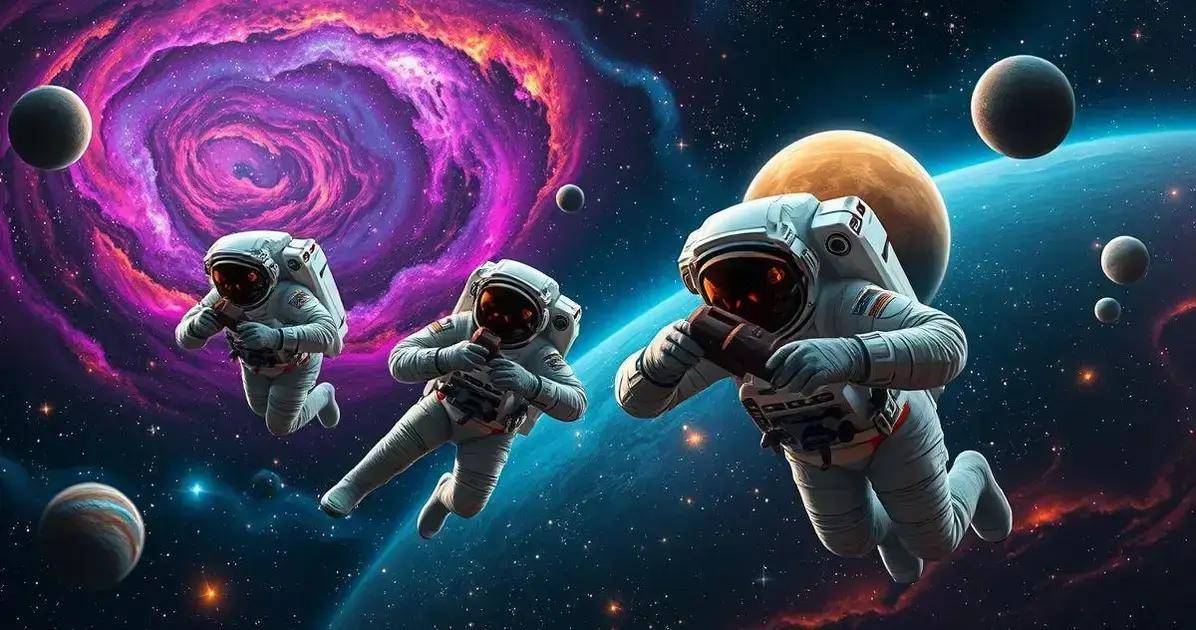 Tablete na Órbita: Como Astronautas Levaram Chocolate ao Espaço