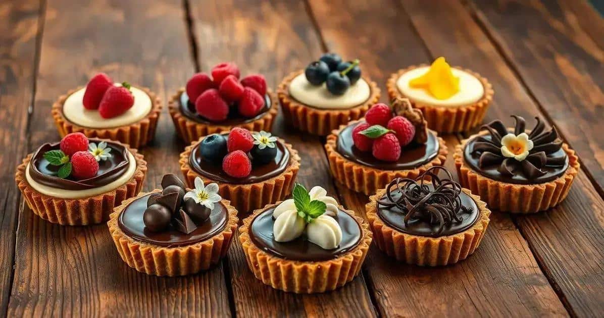 Variações da Receita de Torta de Chocolate