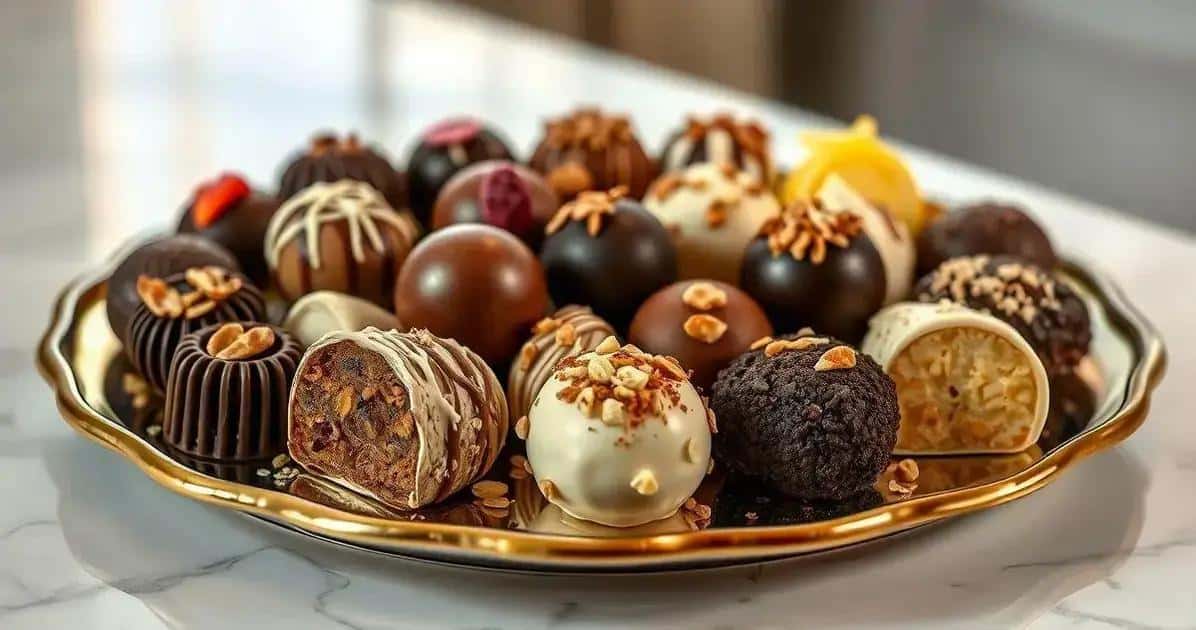 Variantes de Trufas e suas Sabores