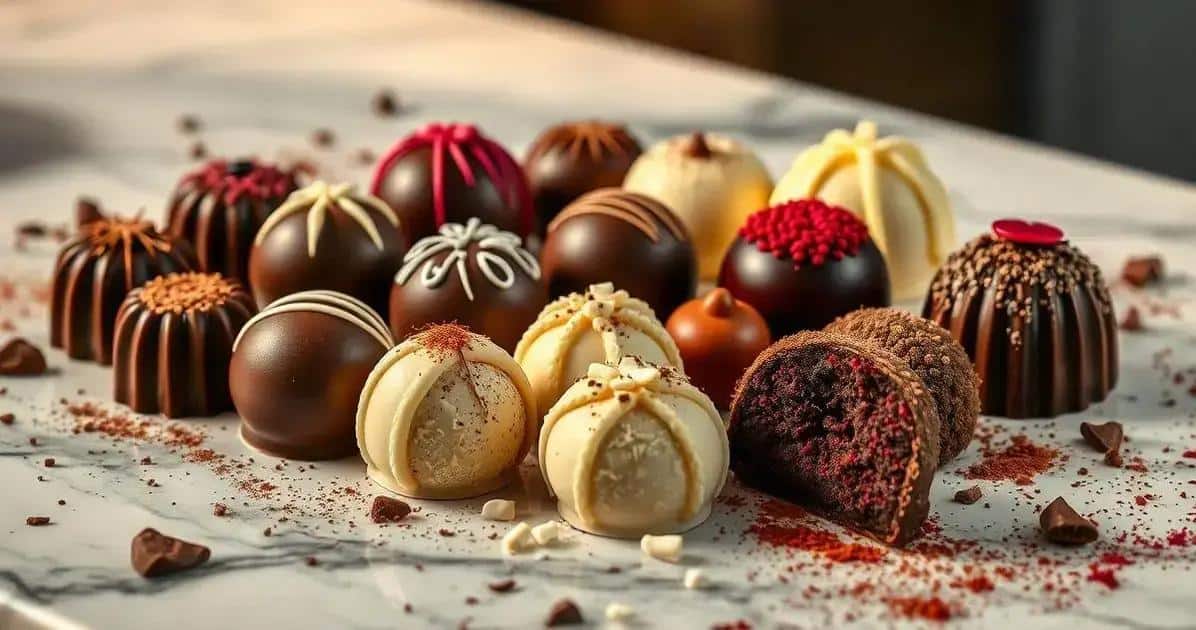 Variedades de Chocolate para Trufas