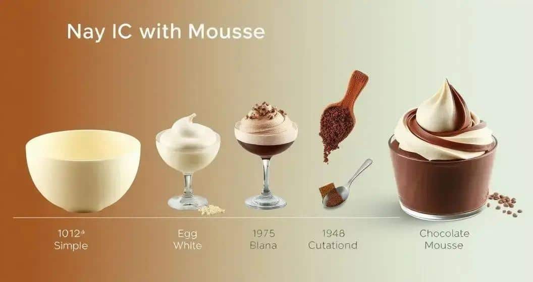 A História da Mousse como Sobremesa A História da Mousse como Sobremesa