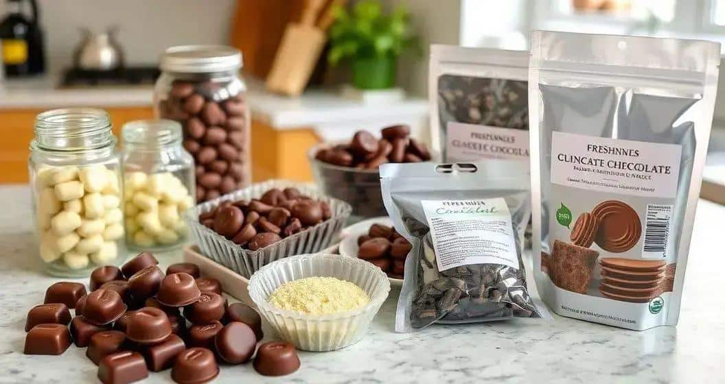 Alternativas ao Congelamento de Chocolate Alternativas ao Congelamento de Chocolate