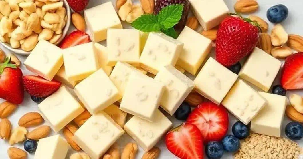 Benefícios do Chocolate Branco Vegano Benefícios do Chocolate Branco Vegano