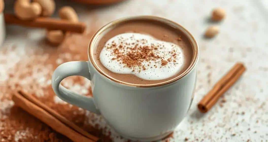 Chocolate Quente Brilho Vegano: Castanha Cremosa 2 Chocolate Quente Brilho Vegano: Castanha Cremosa